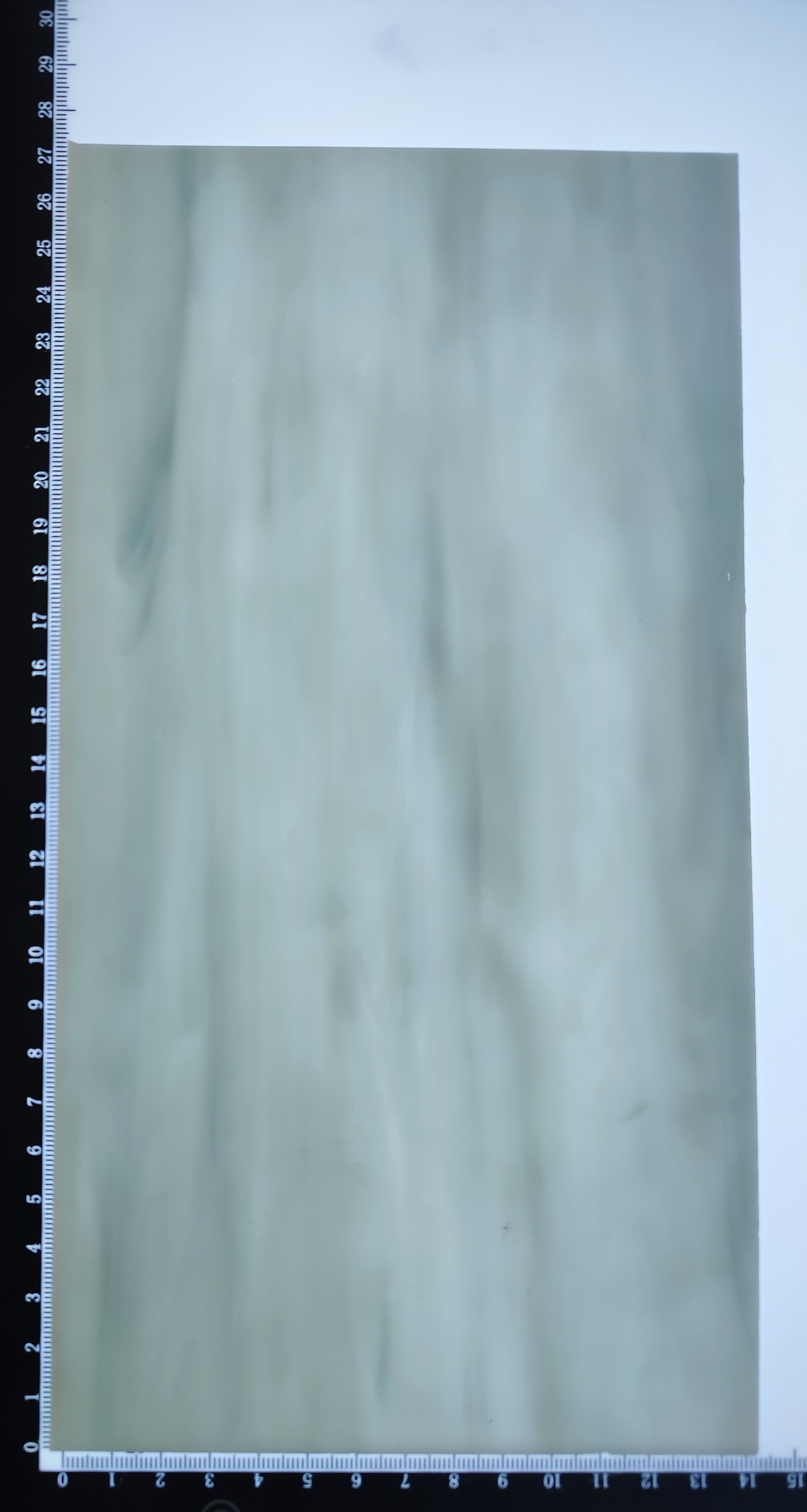 Κομμάτι Γυαλί Οπαλίνα Γκρι Ανοιχτό 14*27 εκατοστά